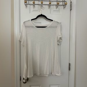 Westport, White Sheer Blouse